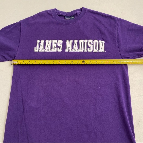 MV Sport James Madison purple short sleeve crew neck t-shirt - Picture 5 of 6